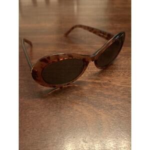 cool ray taiwan R.O.C vintage oval lepord sunglasses